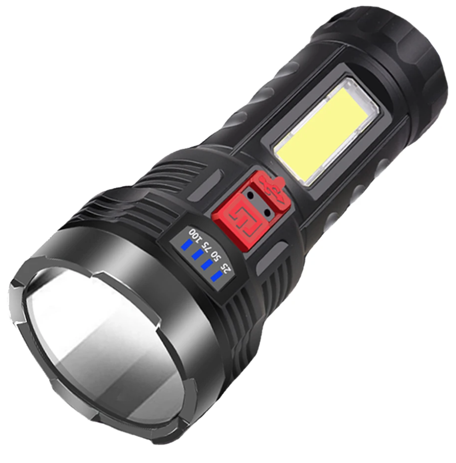 Lanterna de mana solara bk-822t cu panou solar